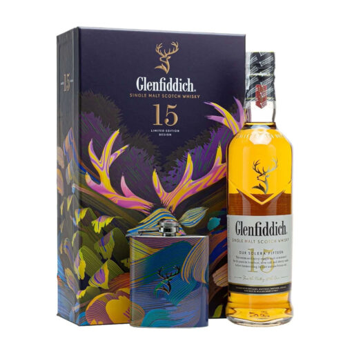 Rượu Glenfiddich 15 năm - Hip Flask