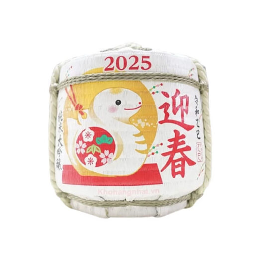 Rượu sake bình cói komodaru hakushika 2025 (con rắn ất tỵ)
