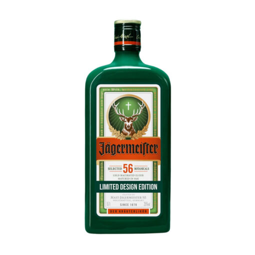 rượu đức jagermeister x pantone: herbal green