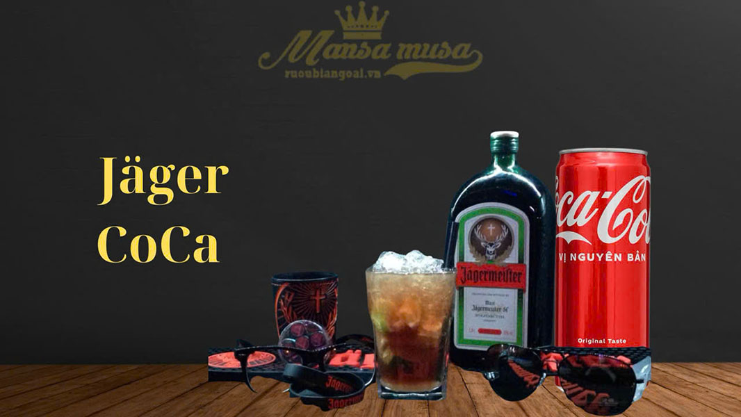 Pha Jagermeister với Coca: Tỉ lệ vàng cho trải nghiệm thăng hoa