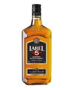 rượu label 5 classic black 40% chai 700ml