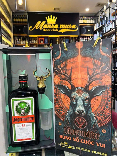 cách phân biệt jägermeister thật giả
