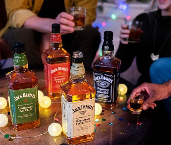 combo 4 chai jack daniel’s 700ml