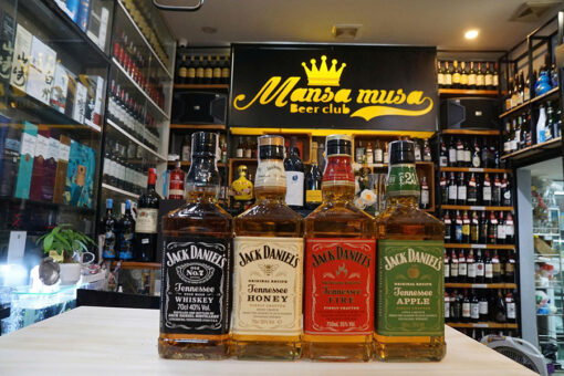 Combo 4 chai jack daniel’s 700ml