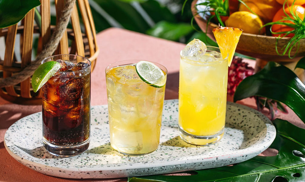 combo 4 chai rượu rum đáng uống