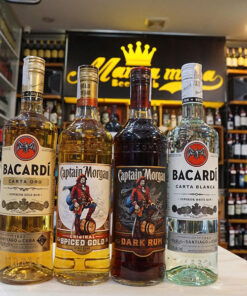 Combo 4 chai rượu rum đáng uống