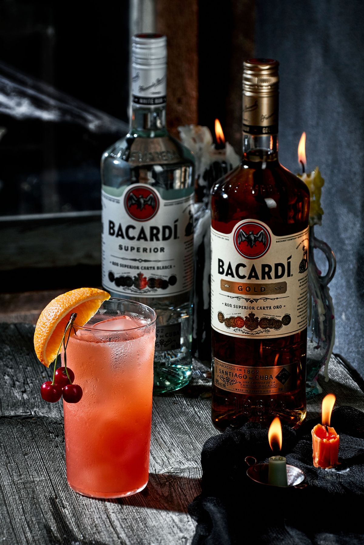 combo 5 chai rượu rum