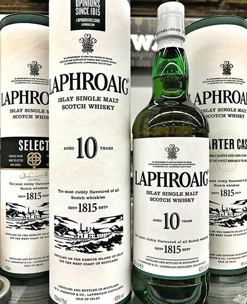 đánh giá rượu laphroaig: thứ rượu khói đậm đặc từ vùng Islay đánh giá rượu laphroaig: thứ rượu khói đậm đặc từ vùng Islay