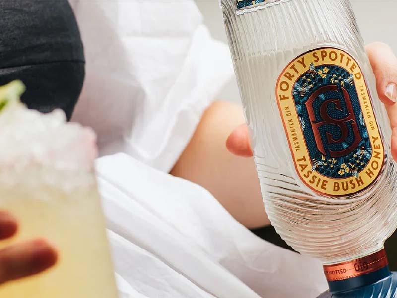 gin forty spotted tassie bush honey