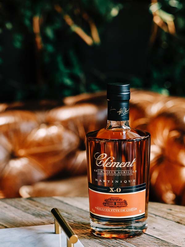 rum clement xo - rhum vieux agricole 