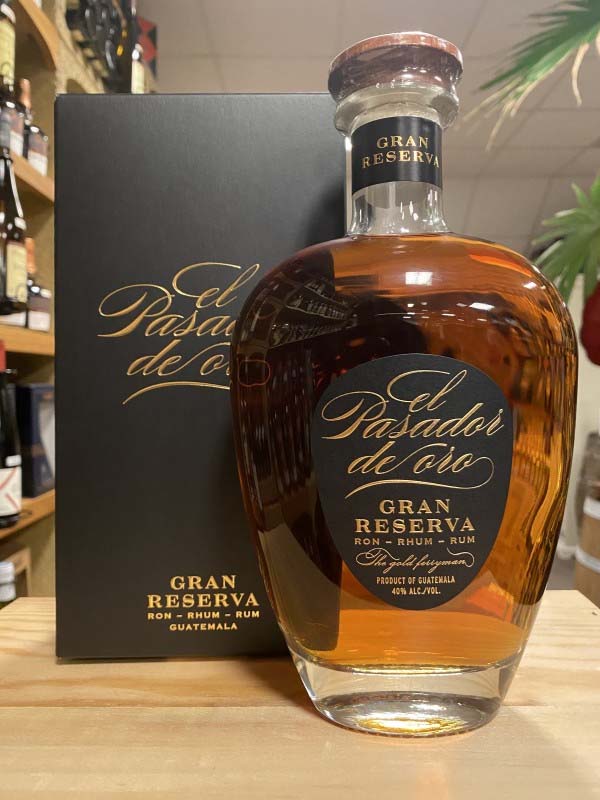 rum el pasador de oro gran reserva