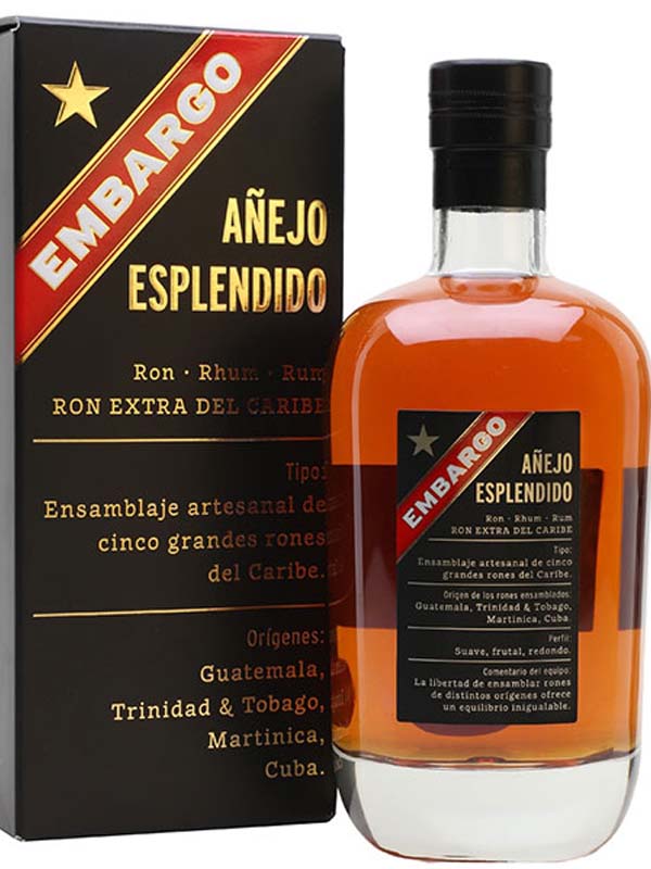 rum embargo anejo esplendido 