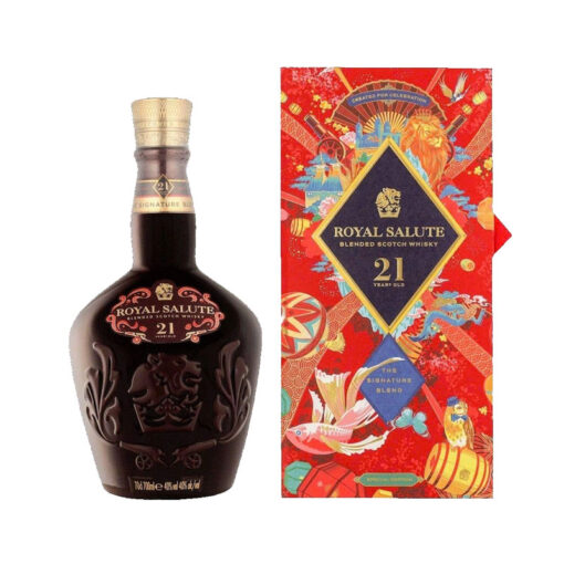 Rượu royal salute 21 đỏ ruby flagon 700ml