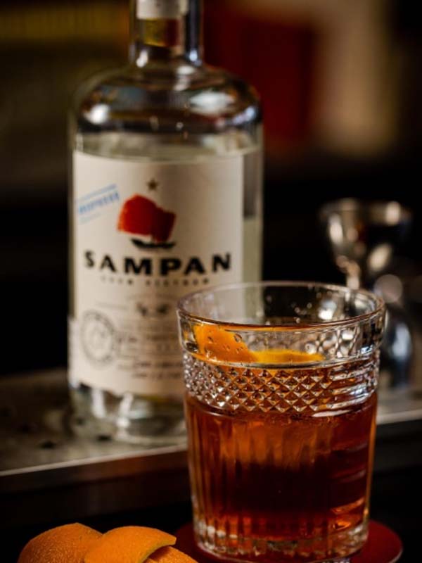 sampan 54% - white rhum vietnam