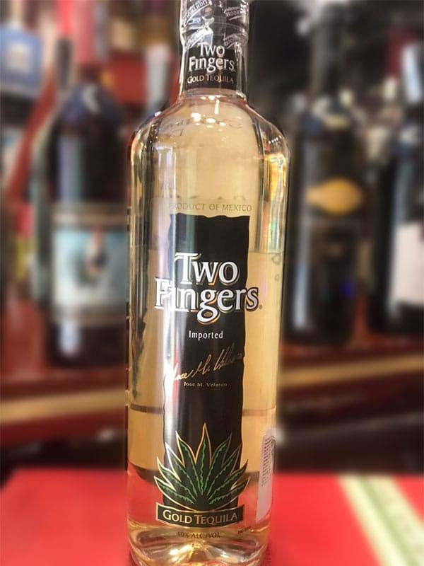 tequila two fingers gold