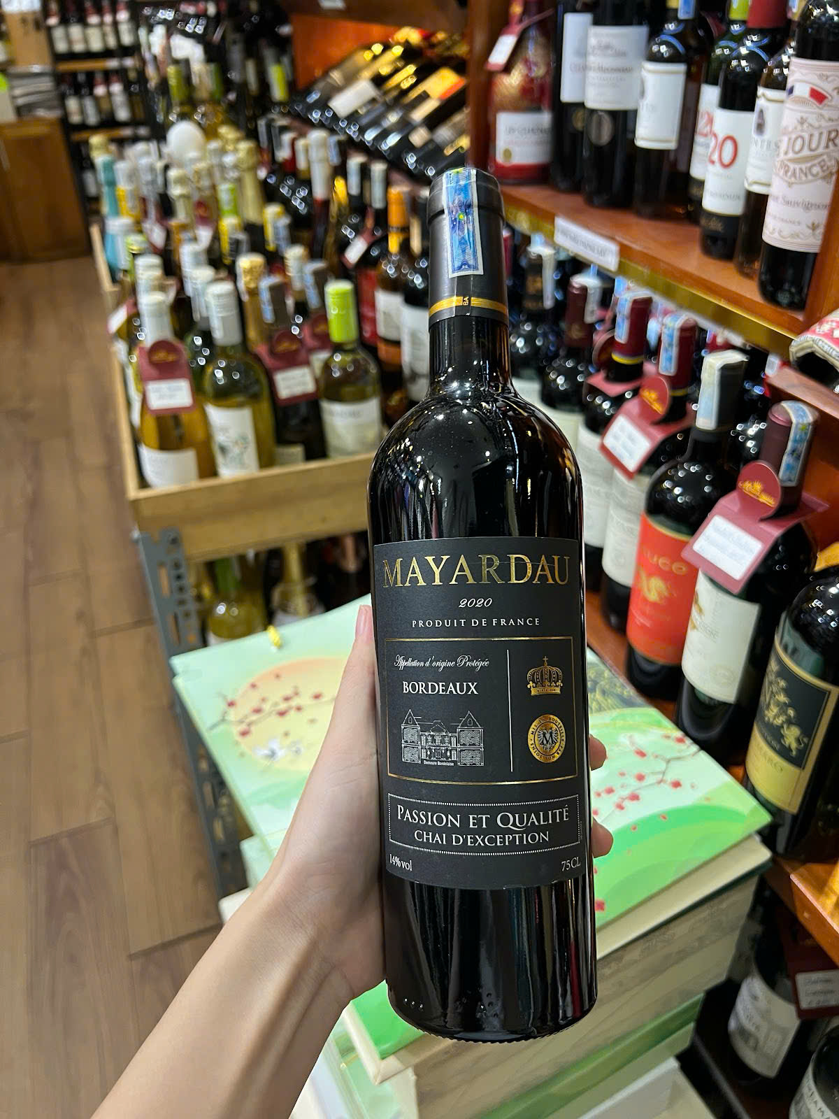 rượu vang pháp mayardau: ưu đãi hấp dẫn, giá tốt