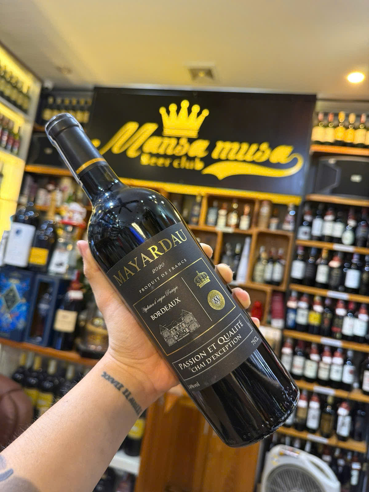 rượu vang pháp mayardau: ưu đãi hấp dẫn, giá tốt
