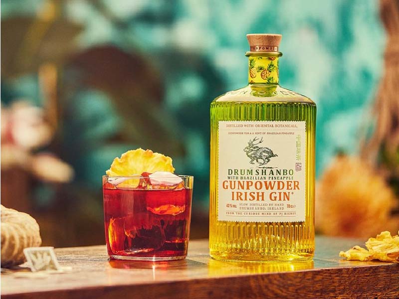 gin drumshanbo gunpowder brazilian pineapple