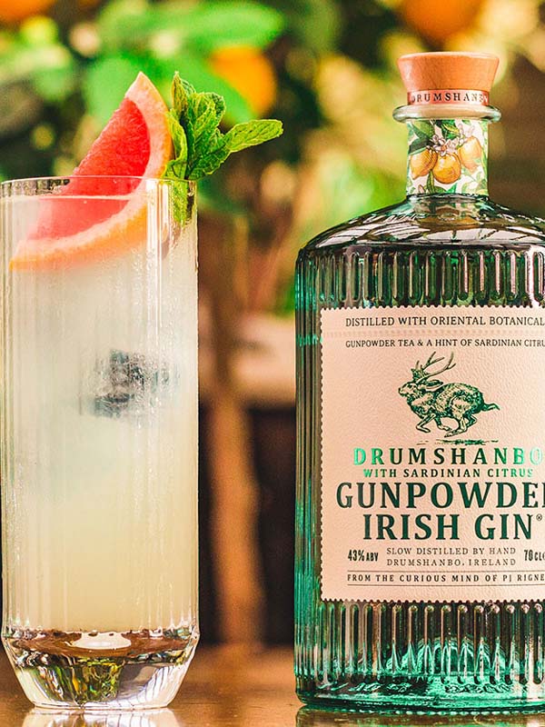 gin drumshanbo gunpowder brazilian pineapple