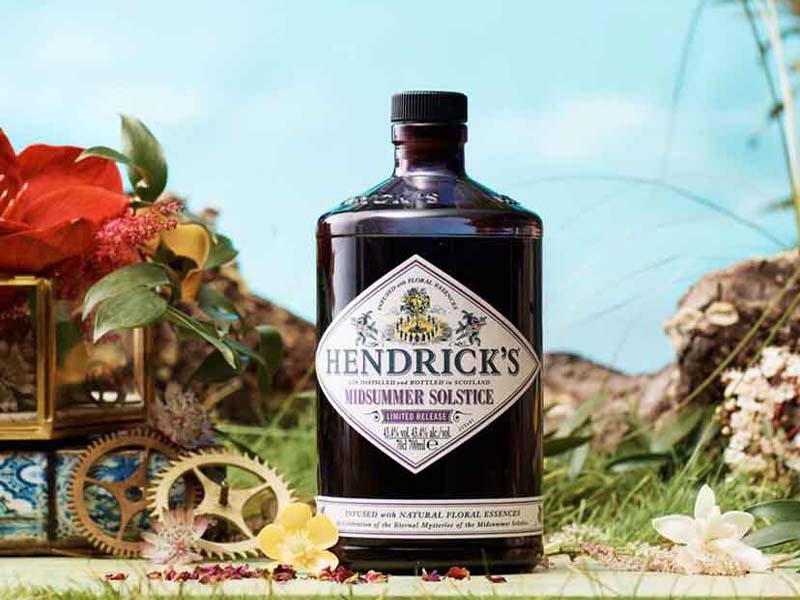 gin hendrick's midsummer solstice
