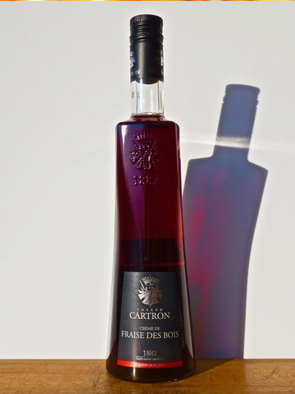 joseph cartron creme de fraise des bois - wild strawberry