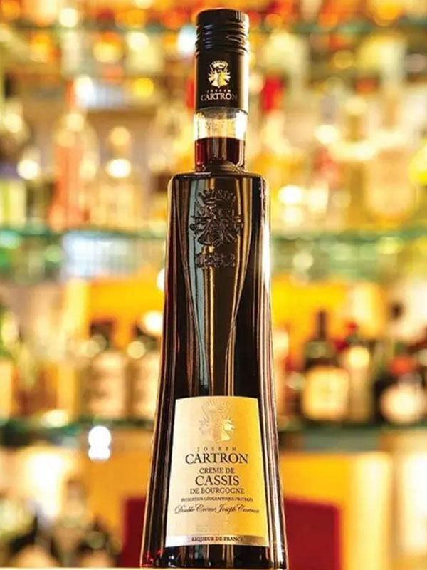 joseph cartron double creme de cassis - blackcurrant