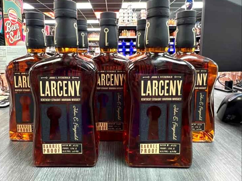 larceny barrel proof