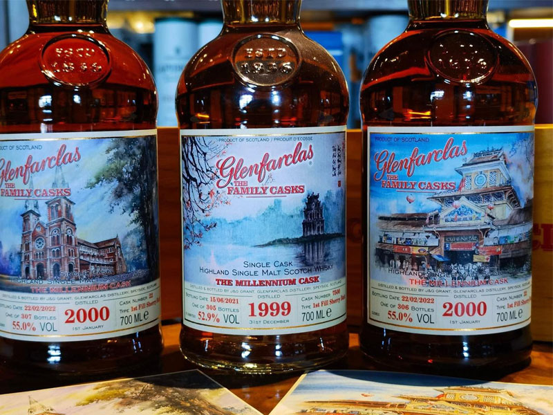 glenfarclas 2000 - the millennium cask: chợ bình tây