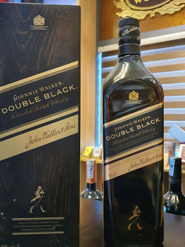 johnnie walker double black 1l