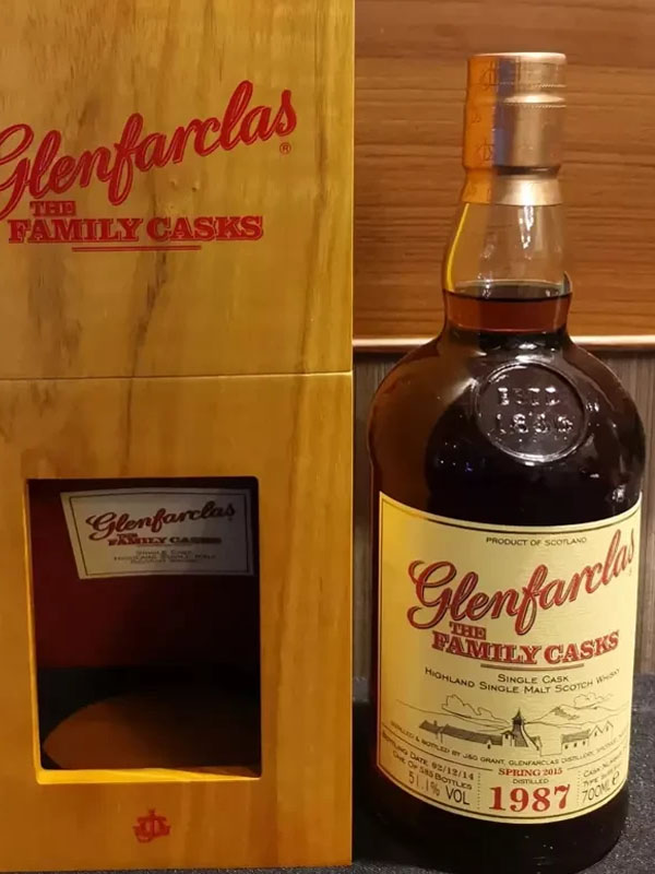 glenfarclas 1987 - cask 1495