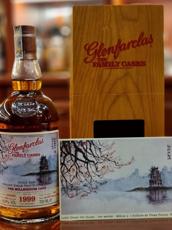 glenfarclas 1999 - the millennium caskglenfarclas 1999 - the millennium cask