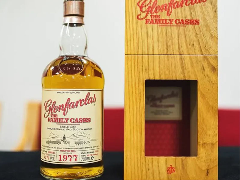 glenfarclas 1977 - cask 6173