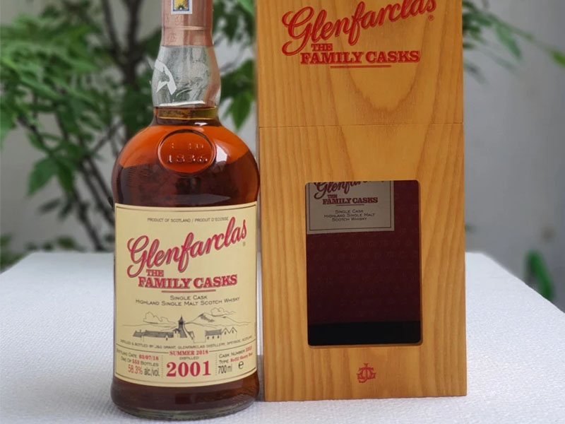 glenfarclas 2001 - cask 3762