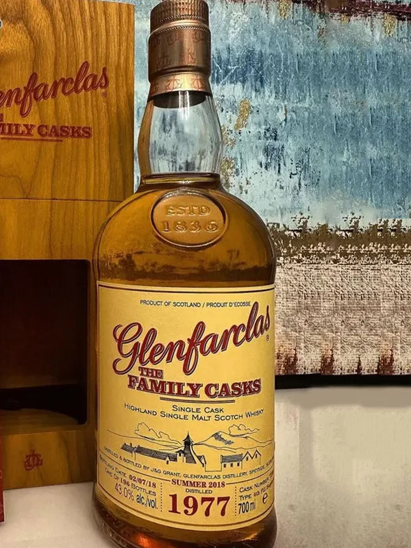 glenfarclas 1977 - cask 6173