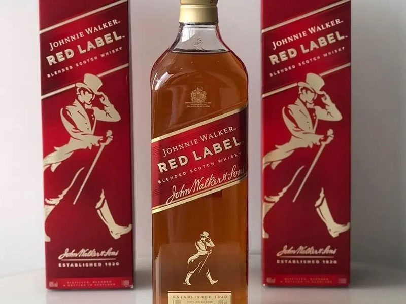 johnnie walker red 1l