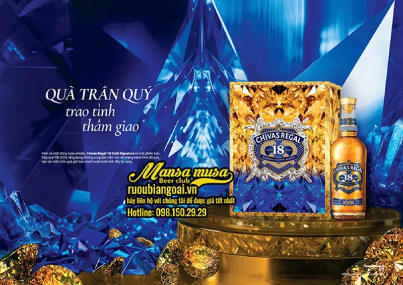 royal salute 21 signature blend hộp quà tết 2026