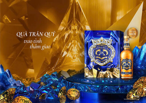 rượu chivas giá bao nhiêu làm quà tết 2026 sang trọng?