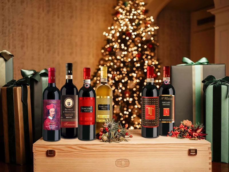 dịch vụ gói quà tết rượu vang lấy ngay phố giảng võ giá rẻ